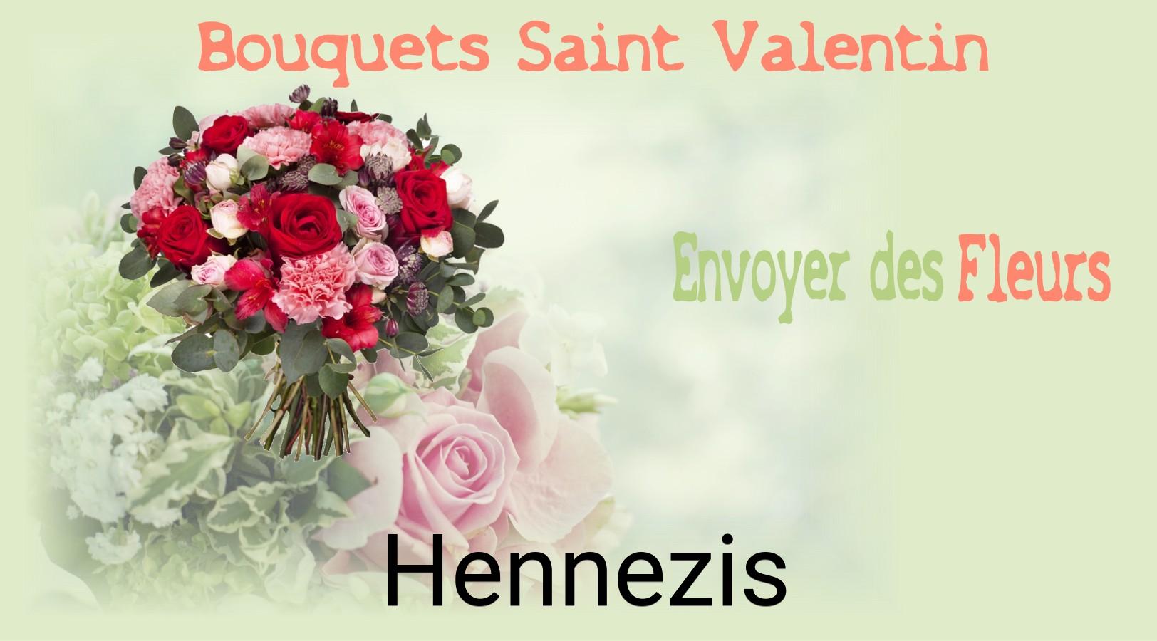 Roses de Saint-Valentin livrées à Hennezis